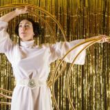 Princess Leia and the The Rings of Saturn - Hula Hoop - Circus Cabaret Act