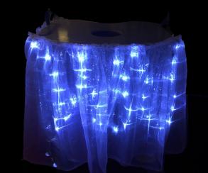 Christalle's Bubble Show - Corporate, Cabaret & Family Shows Winter Snow Bubble Sprite - Cabaret Entertainer