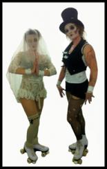 Bella Kinetica - Roller skating circus cabaret entertainers rollerskaters