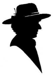 Roving Artist -Charles Burns -  Silhouette Cutter - Walkabout