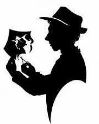Roving Artist -Charles Burns -  Silhouette Cutter - Walkabout