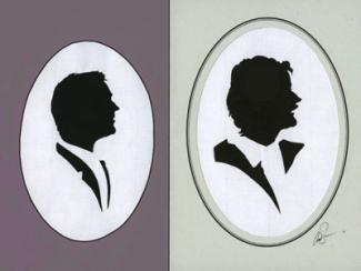 Roving Artist -Charles Burns -  Silhouette Cutter - Walkabout