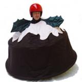 Fudge's Christmas Pudding - Motorised Talkative Dessert Superhero - Walkabout