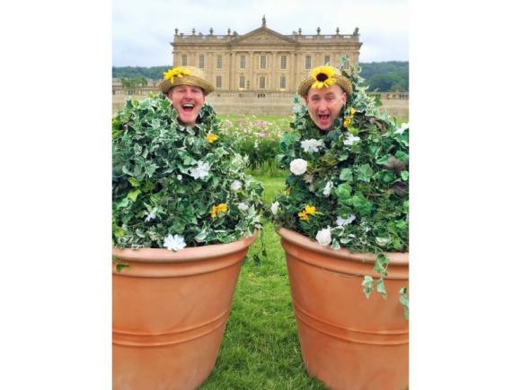 Bread's Green Finger Folk - Roaming comic plant pots - Walkabout 