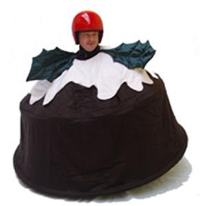 Fudge's Christmas Pudding - Motorised Talkative Dessert Superhero - Walkabout