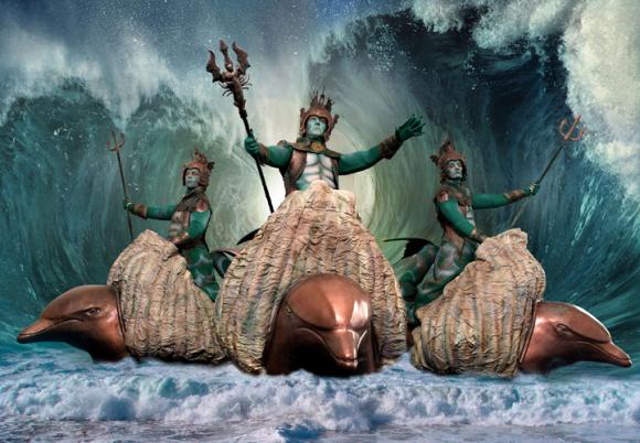 Larkin's Tritons - Elextroglide Mermen - Walkabout Entertainers